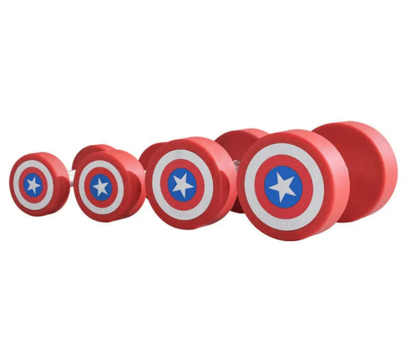 Captain-America-round head Dumbbell