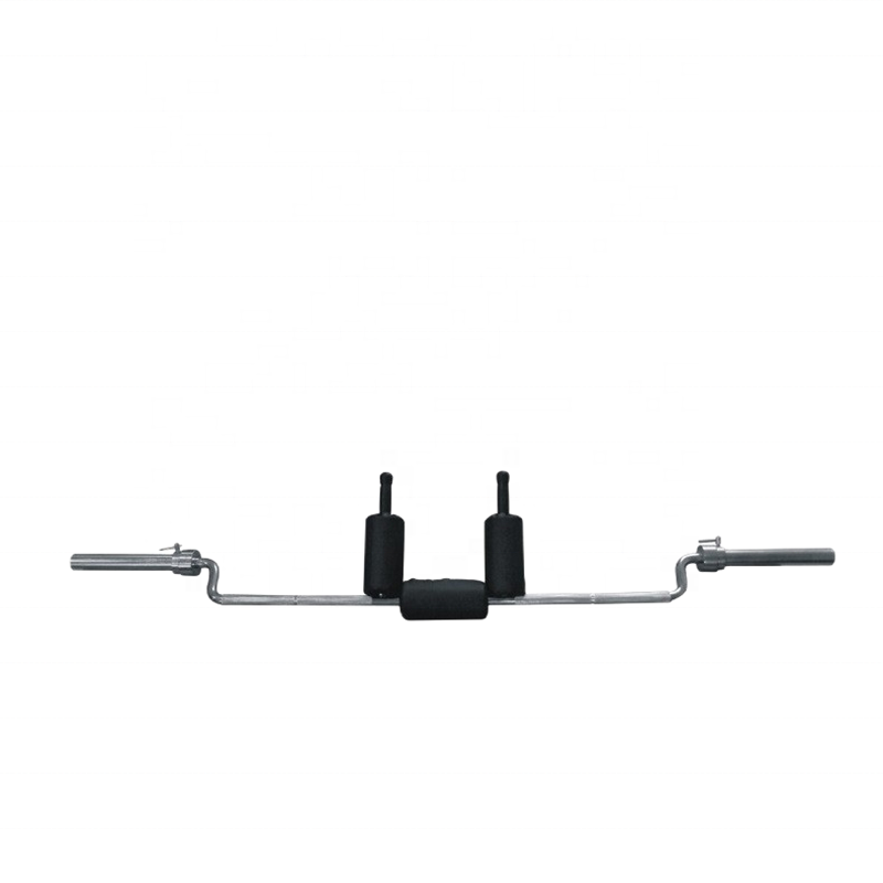 Weightlifting Fitness Training Barbell Arch Cambered Cast Iron Safety Squat Bar