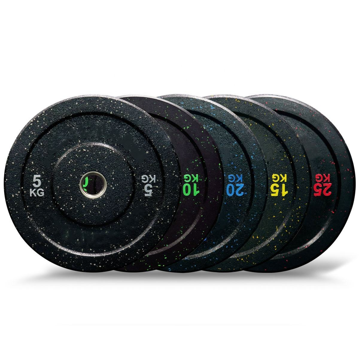 Portable Durable Bumper Barbell Weight Plates