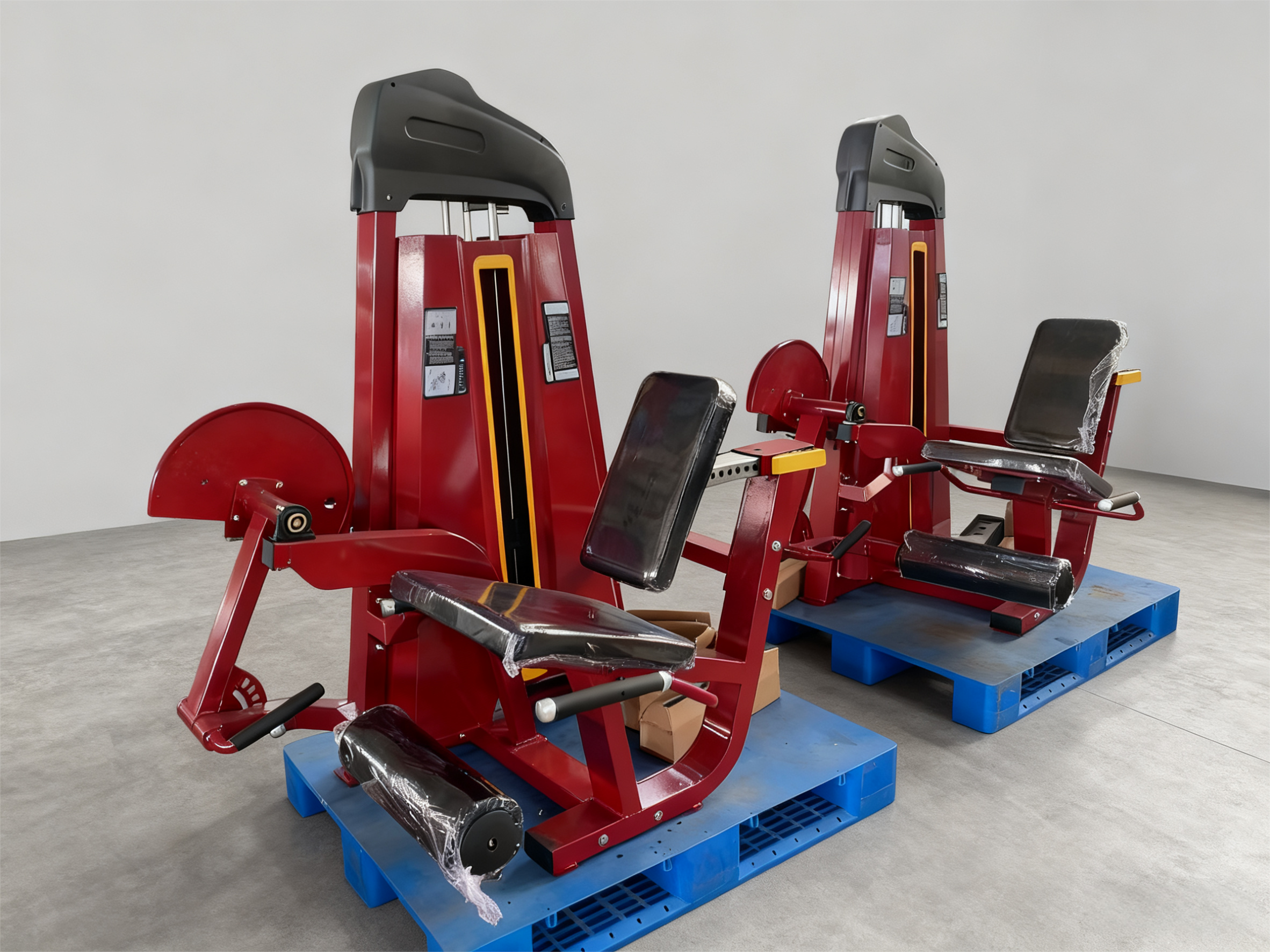 Gym Included Seated Leg Extension Curl Machine